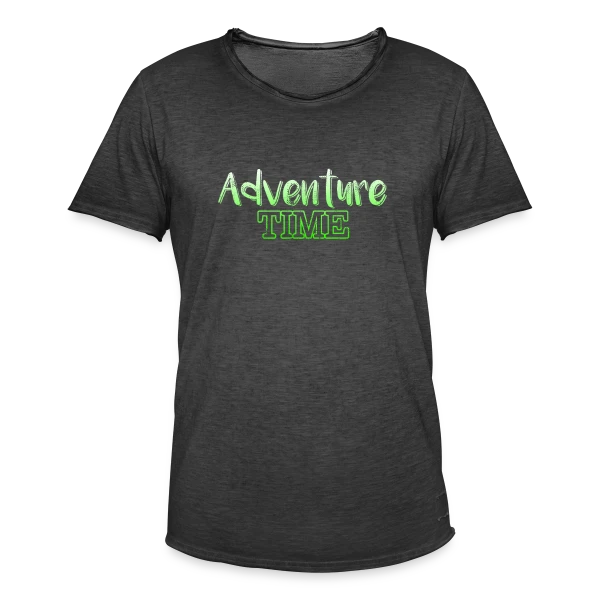L'Heure de l'Aventure sur T-shirt vintage Homme