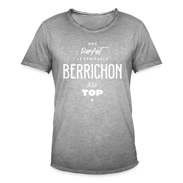 Berrichon Authentique & Fier sur T-shirt vintage Homme