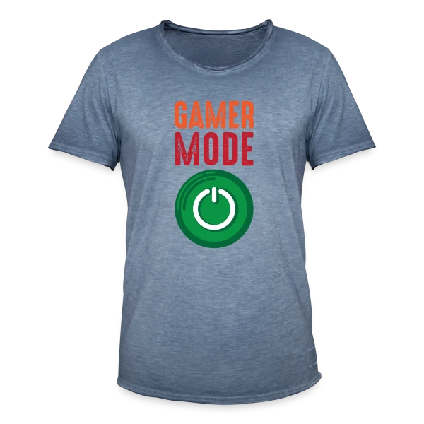 Passion Gaming : Manette et Dragons sur T-shirt vintage Homme