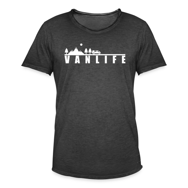 Van Life Évasion Montagne sur T-shirt vintage Homme