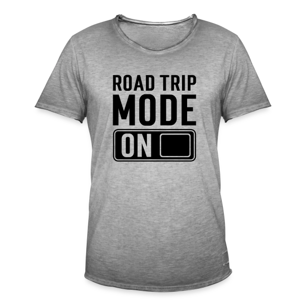Mode Road Trip Activé sur T-shirt vintage Homme