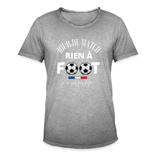 Jour de Match : Je Ne Suis Pas Dispo sur T-shirt vintage Homme