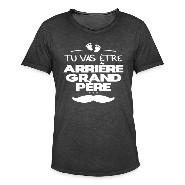 Le Super Futur Arrière-Grand-Père sur T-shirt vintage Homme