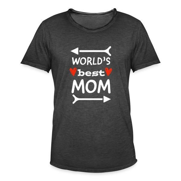 Joyeuse Fête des Mères : Amour et Tendresse sur T-shirt vintage Homme