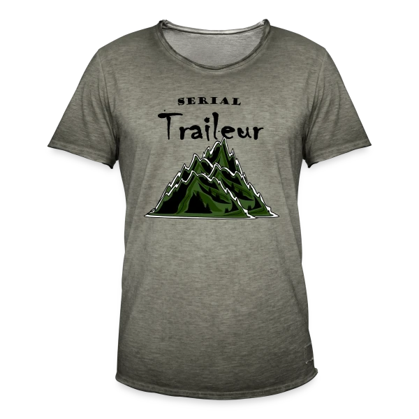 Serial Traileur sur T-shirt vintage Homme
