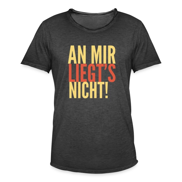 C'est Pas Ma Faute Sarcasme sur T-shirt vintage Homme