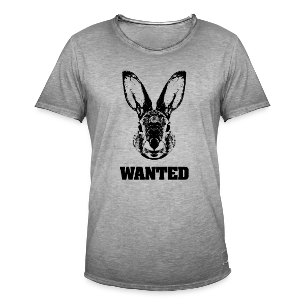Lapin Recherché Parodie sur T-shirt vintage Homme