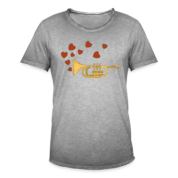 Mélodie Instrumentale sur T-shirt vintage Homme