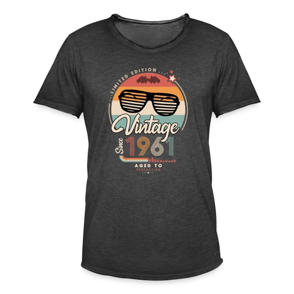 Vintage Depuis 1961 : L'Original sur T-shirt vintage Homme