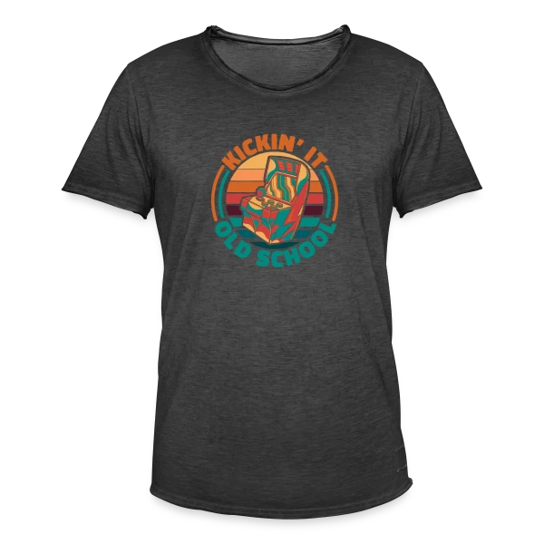 Arcade Rétro Gaming Années 80 sur T-shirt vintage Homme