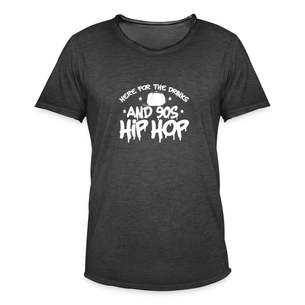 Classiques Hip Hop & Rap des Années 90 sur T-shirt vintage Homme