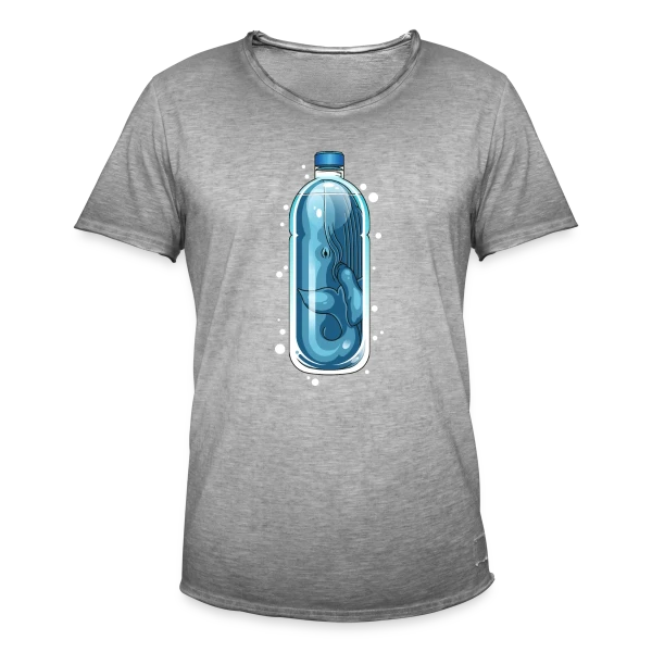 Océan en Détresse sur T-shirt vintage Homme