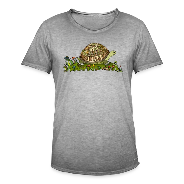 Majestueuse Tortue sur T-shirt vintage Homme