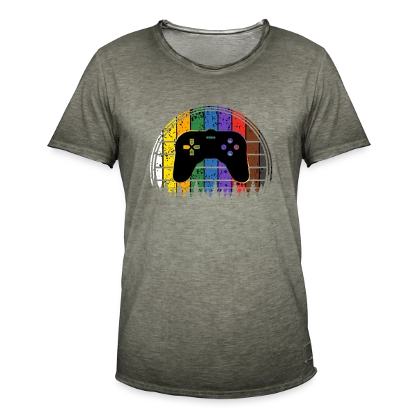 Passion Console : T-shirt Rétrogaming Drôle et Original sur T-shirt vintage Homme