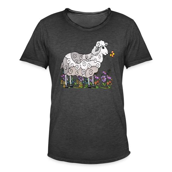 Mouton Doux Rêveur sur T-shirt vintage Homme
