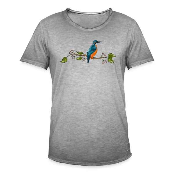 Oiseau Majestueux sur T-shirt vintage Homme