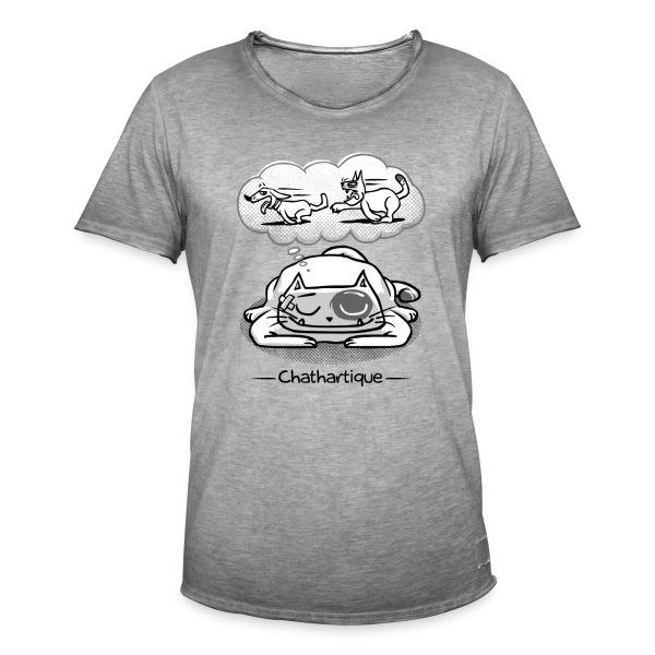 Un rêve Chathartique sur T-shirt vintage Homme