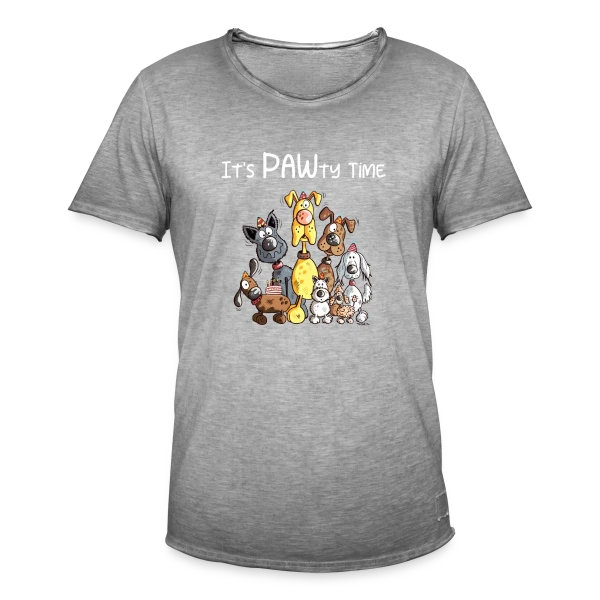 J'adore les Chiens ! Un Design Fun et Adorable sur T-shirt vintage Homme