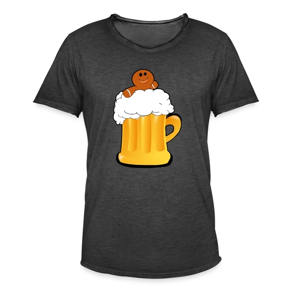 Piscine Bière Alsacienne sur T-shirt vintage Homme
