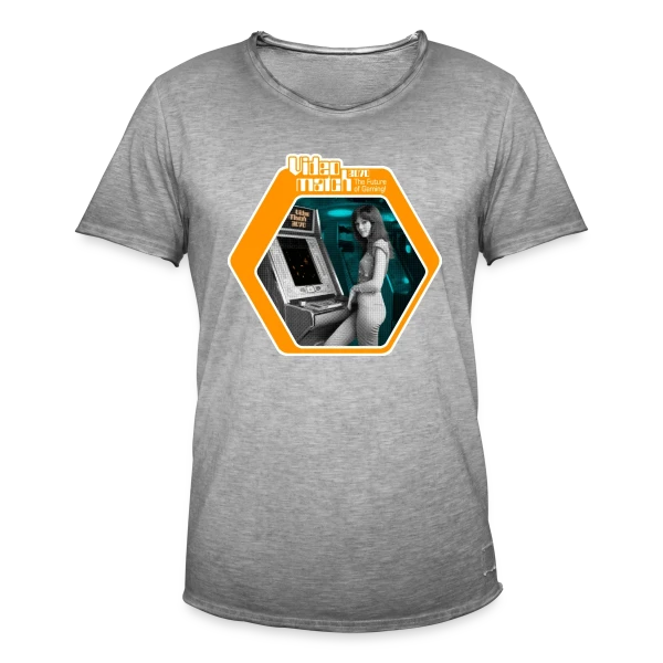 VideoMatch 2070: Arcade Rétro Futur 70s sur T-shirt vintage Homme