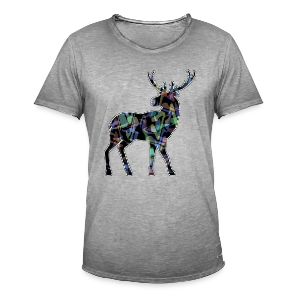 Majestueux Cerf sur T-shirt vintage Homme