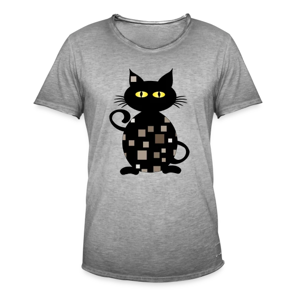 Mon Adorable Chat sur T-shirt vintage Homme