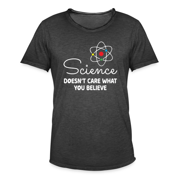 L'Esprit Libre Scientifique sur T-shirt vintage Homme
