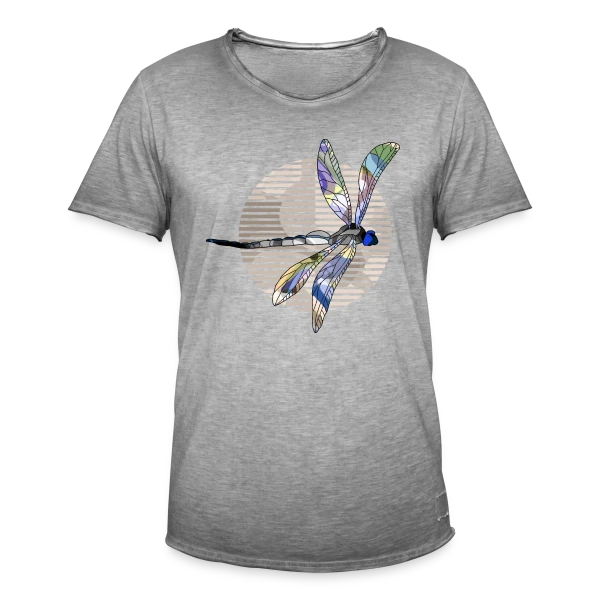 Libellule Enchantée sur T-shirt vintage Homme
