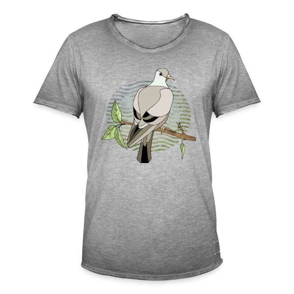 Oiseau Majestueux sur T-shirt vintage Homme