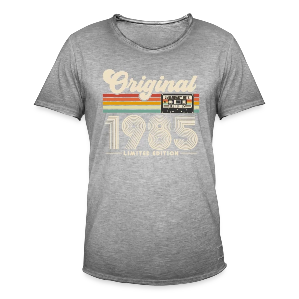 Année Originale 1985 Rétro sur T-shirt vintage Homme