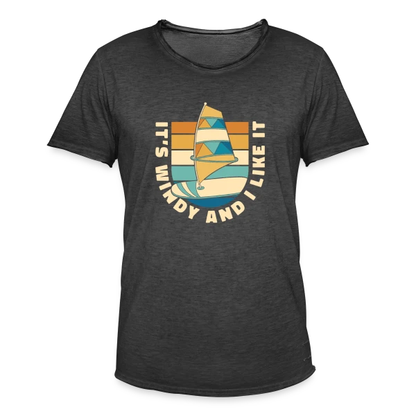 Wing Surf | L'Art du Wing Foil sur T-shirt vintage Homme