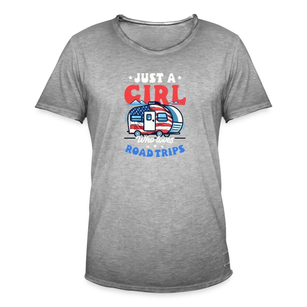 Van Aventure Américaine sur T-shirt vintage Homme