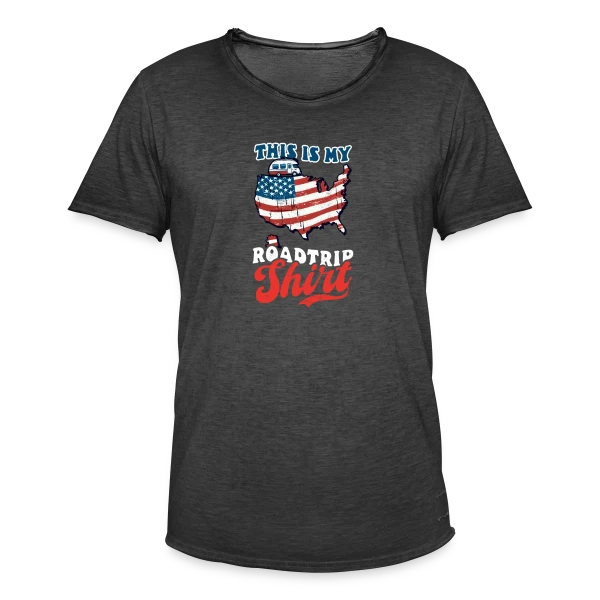 Ma Tenue Road Trip USA sur T-shirt vintage Homme