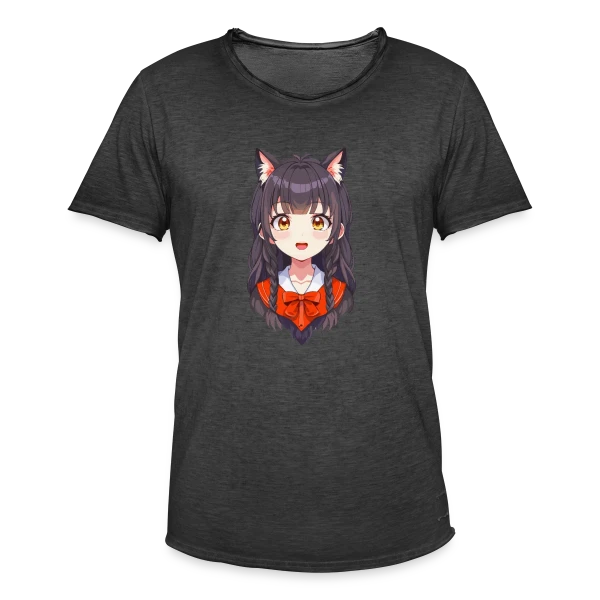 Manga Girl : Pour Fans, Gamers et Cosplayers sur T-shirt vintage Homme