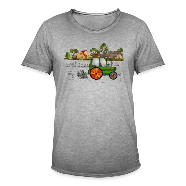 Passion Tracteur sur T-shirt vintage Homme