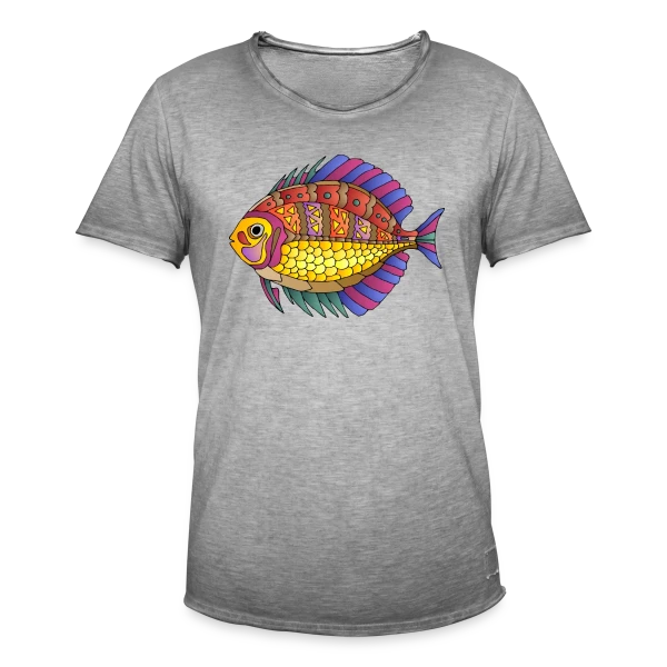 Ryba, l'Esprit du Poisson sur T-shirt vintage Homme