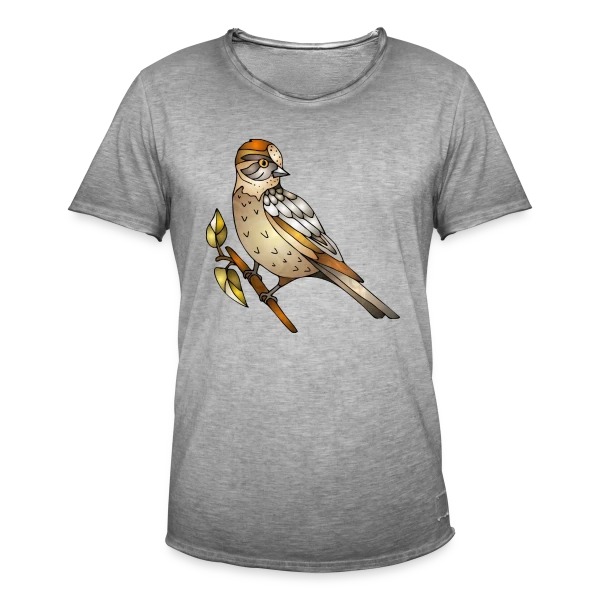 L'Oiseau Arc-en-ciel sur T-shirt vintage Homme