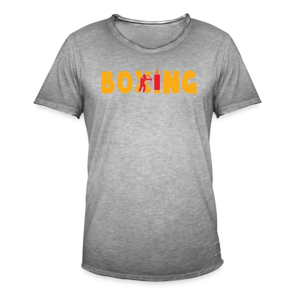 Boxing - Mon Sport, Ma Passion ! Humour Combat sur T-shirt vintage Homme
