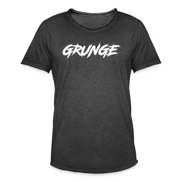Effet Grunge Blanc Texturé sur T-shirt vintage Homme
