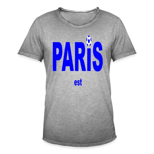 Paris Foot Passion sur T-shirt vintage Homme
