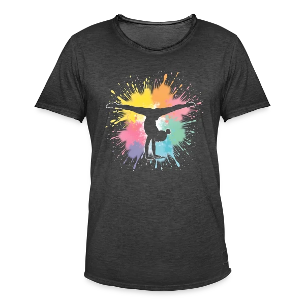 Gymnastique & Turnerine - Passion Sportive sur T-shirt vintage Homme