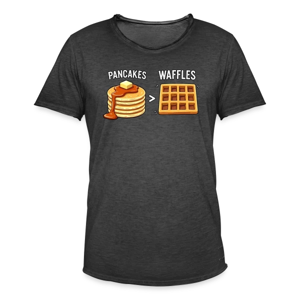 Team Pancakes : La Victoire est Sucrée sur T-shirt vintage Homme