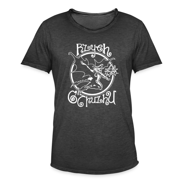 Cthulhu Metal : Horreur Cosmique sur T-shirt vintage Homme