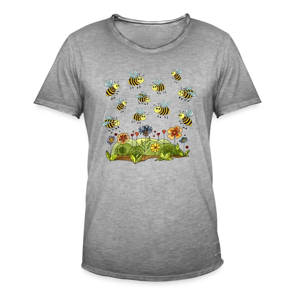 Monde des Insectes sur T-shirt vintage Homme