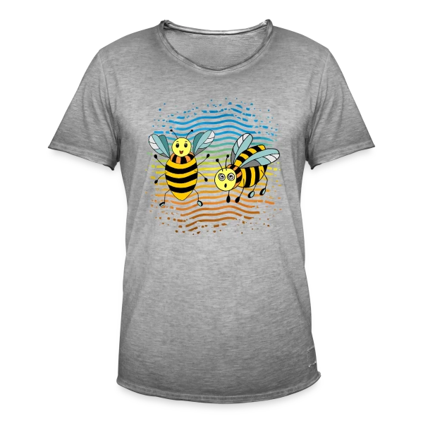 Le Royaume Fascinant des Insectes et Petites Bêtes sur T-shirt vintage Homme