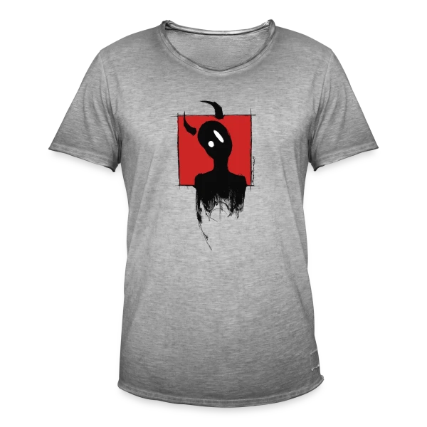 Petit Diable Coquin sur T-shirt vintage Homme