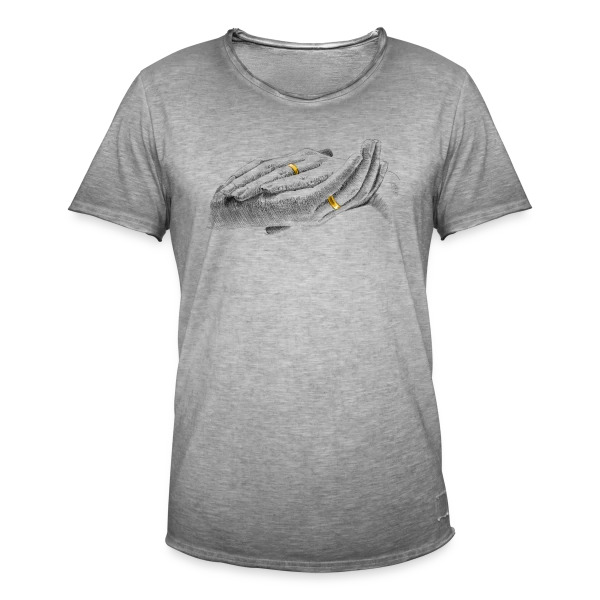 Célébration Mariage Humour sur T-shirt vintage Homme