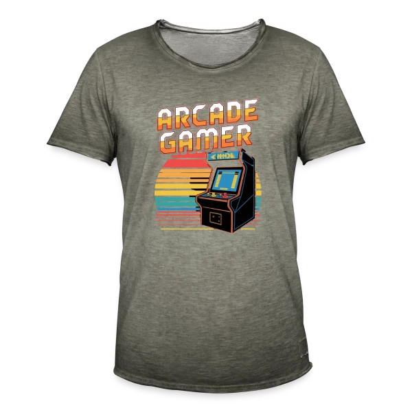 L'Esprit Arcade Gamer sur T-shirt vintage Homme