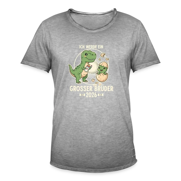 Futur Grand Frère 2026 sur T-shirt vintage Homme