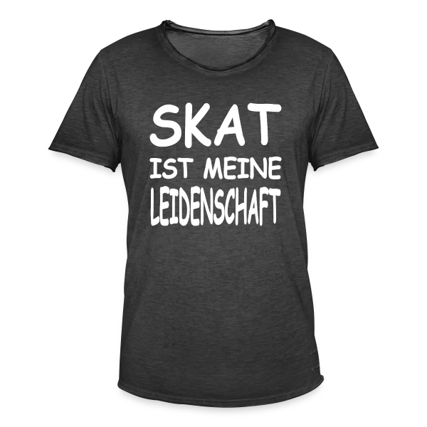 Skat: Le Jeu de Cartes sur T-shirt vintage Homme